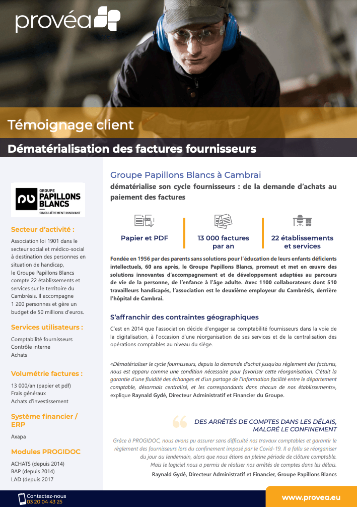 Dématérialisation de factures : témoignages clients